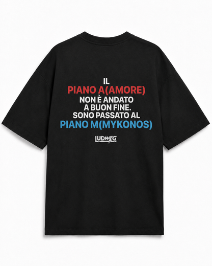 "PIANO M" TEE