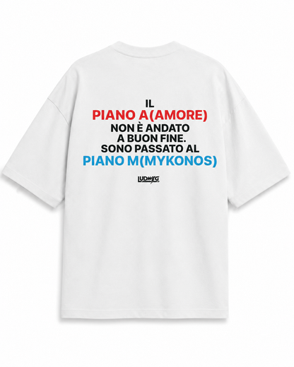 "PIANO M" TEE